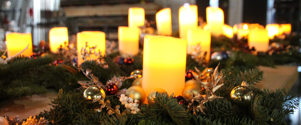 Adventsgesteck